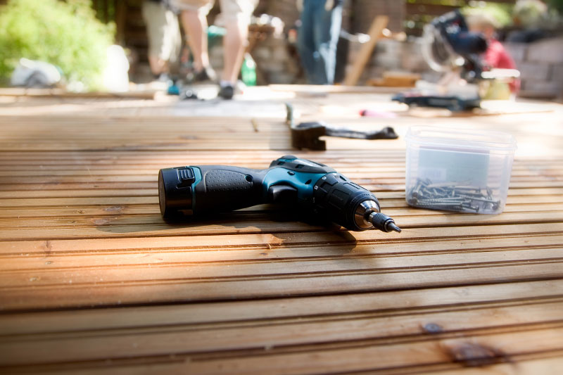 Natural Wood Decks